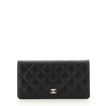 L-Yen Wallet Quilted Lambskin Long