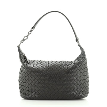Bottega Veneta Zip Hobo Intrecciato Nappa Small