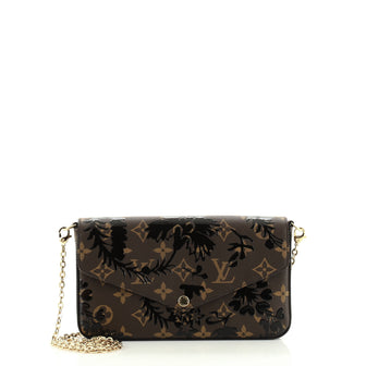 Louis Vuitton Felicie Pochette Limited Edition Blossom Monogram Canvas