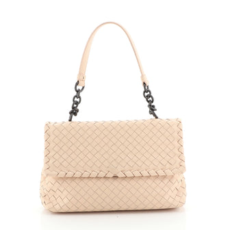 Bottega Veneta Olimpia Shoulder Bag Intrecciato Nappa Small