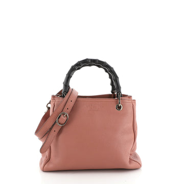 Gucci Bamboo Shopper Tote Leather Small