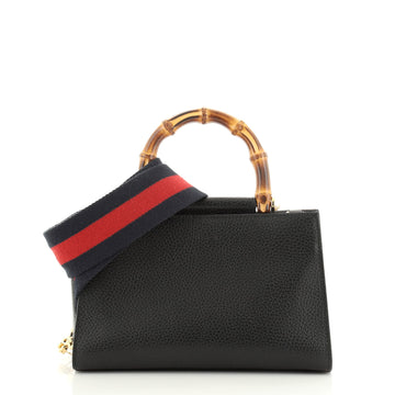 Gucci Nymphaea Top Handle Bag Leather Mini