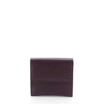 Louis Vuitton Elise Wallet Epi Leather