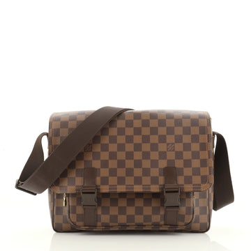 Louis Vuitton Melville Messenger Bag Damier