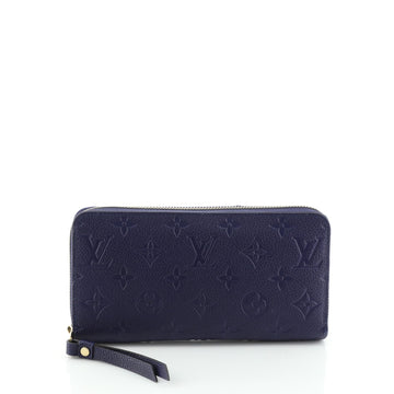 Louis Vuitton Zippy Wallet Monogram Empreinte Leather