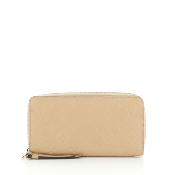 Louis Vuitton Zippy Wallet Monogram Empreinte Leather