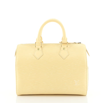Louis Vuitton Speedy Handbag Epi Leather 25