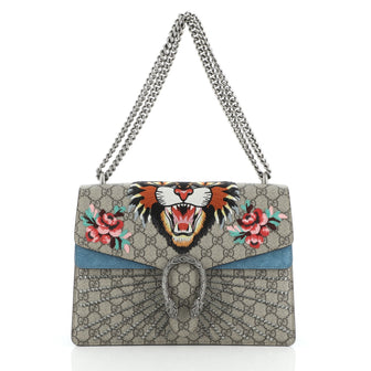 Gucci Dionysus Bag Embellished GG Coated Canvas Medium