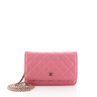 Chanel Wallet on Chain Quilted Caviar