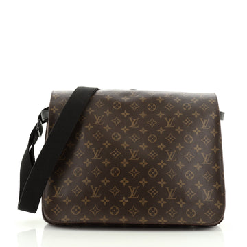 Louis Vuitton Drake Messenger Bag Macassar Monogram Canvas