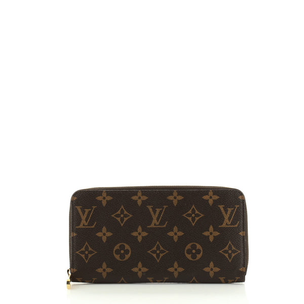 Louis Vuitton Brown Monogram Zippy Small Wallet Cloth ref.685414