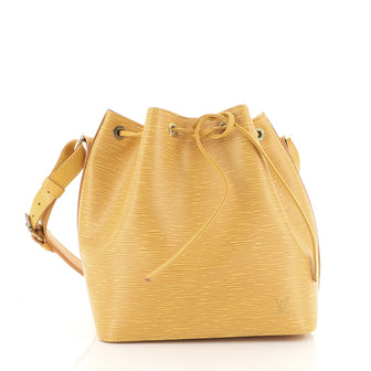 Louis Vuitton Petit Noe Handbag Epi Leather
