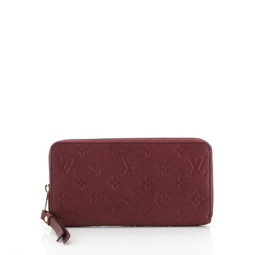 Louis Vuitton Zippy Wallet Monogram Empreinte Leather