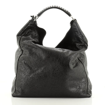Balenciaga B. Hobo Leather Large