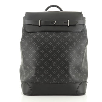 Louis Vuitton Steamer Backpack Monogram Eclipse Canvas