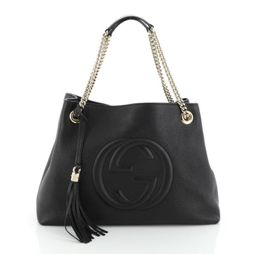 Gucci Soho Chain Strap Shoulder Bag Leather Medium