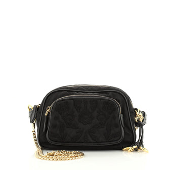 Prada Corsaire Convertible Belt Bag Embroidered Quilted Tessuto