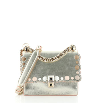 Fendi Kan I Bag Studded Leather Small