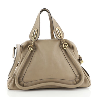Chloe Paraty Top Handle Bag Leather Medium