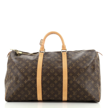 Louis Vuitton Keepall Bag Monogram Canvas 50