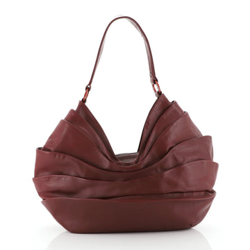Christian Louboutin Layered Hobo Leather Large