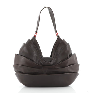 Christian Louboutin Layered Hobo Leather Large