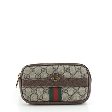 Gucci Ophidia Belt Bag GG Coated Canvas Mini