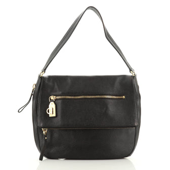 Salvatore Ferragamo Selma Shoulder Bag Leather Medium