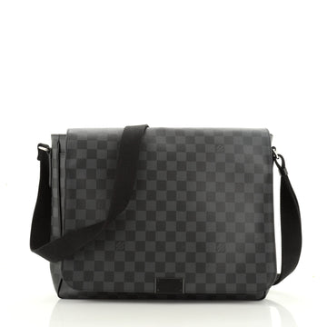 Louis Vuitton District Messenger Bag Damier Graphite MM