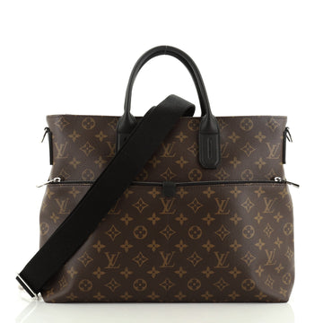 Louis Vuitton 7 Days A Week Handbag Macassar Monogram Canvas