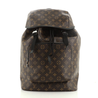 Louis Vuitton Zack Backpack Macassar Monogram Canvas