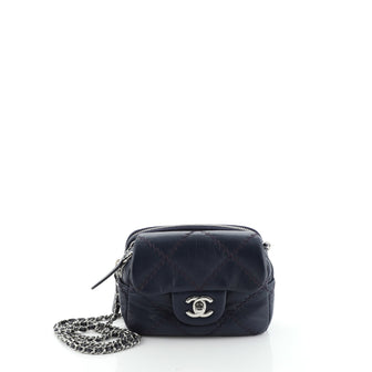 Chanel Wallet on Chain Flap Bag Quilted Calfskin Mini