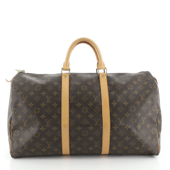 Louis Vuitton Keepall Bag Monogram Canvas 50