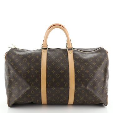 Louis Vuitton Keepall Bag Monogram Canvas 50