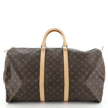Louis Vuitton Keepall Bag Monogram Canvas 55
