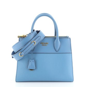 Prada Paradigme Bag Saffiano with City Calf Small