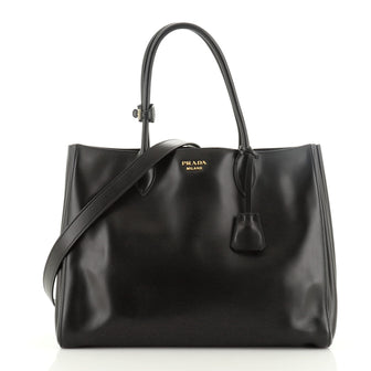 Prada Soft Bibliotheque Tote City Calfskin Large