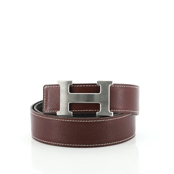 Hermes Constance Reversible Belt Leather Thin