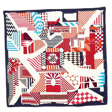 Hermes Promenade Au Faubourg Scarf Printed Silk 90