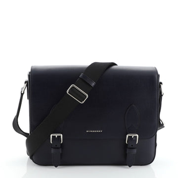 Burberry Hendley Messenger Bag Leather Medium