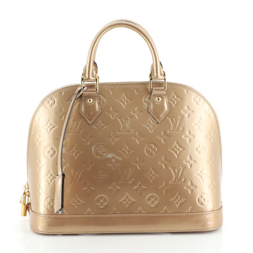 Louis Vuitton Alma Handbag Monogram Vernis PM
