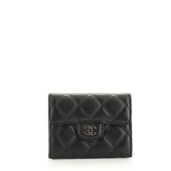 Chanel Classic Flap Card Holder Quilted Lambskin