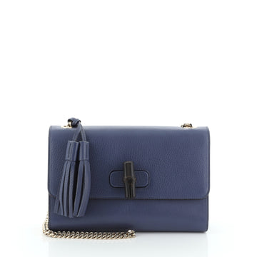 Gucci Miss Bamboo Shoulder Bag Leather Medium