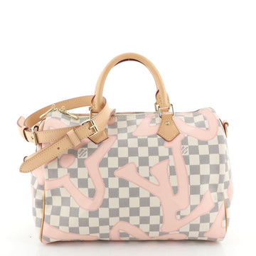 Louis Vuitton Speedy Bandouliere Bag Limited Edition Damier Tahitienne 30
