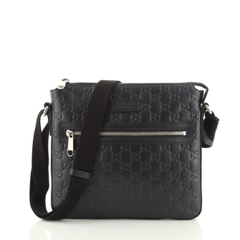 Gucci Signature Messenger Guccissima Leather