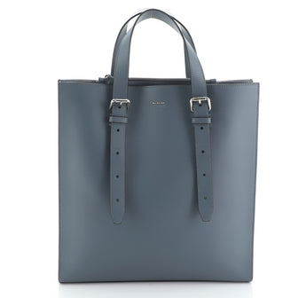 Belted Shopper Tote Leather Tall
