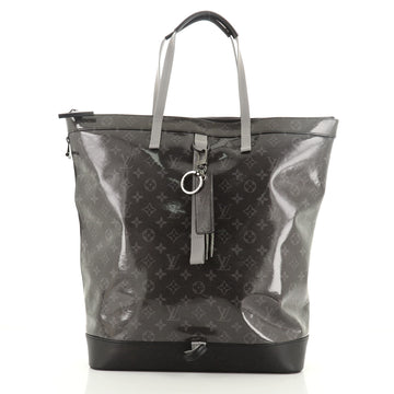 Louis Vuitton Zipped Tote Limited Edition Monogram Glaze Eclipse Canvas