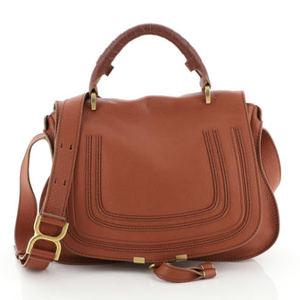 Chloe Marcie Top Handle Bag Leather Medium
