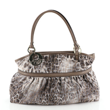 Fendi Chef Tote Zucca Canvas Large