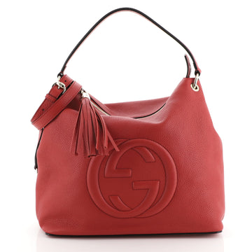 Gucci Soho Convertible Hobo Leather Large